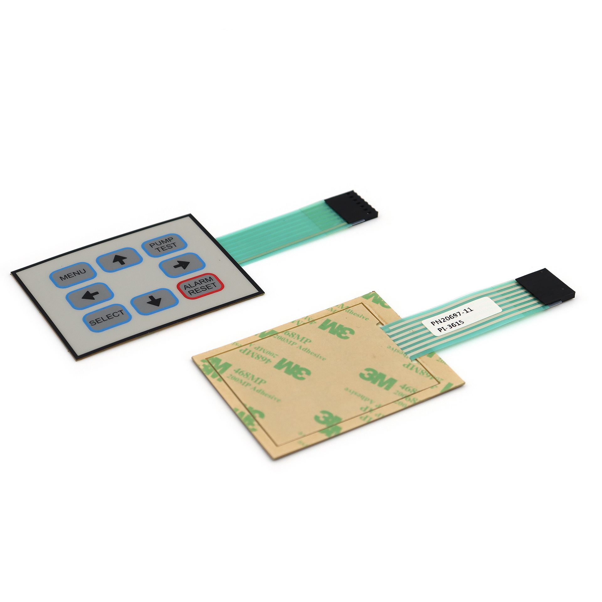PC小型(xíng)開關控製薄膜麵板